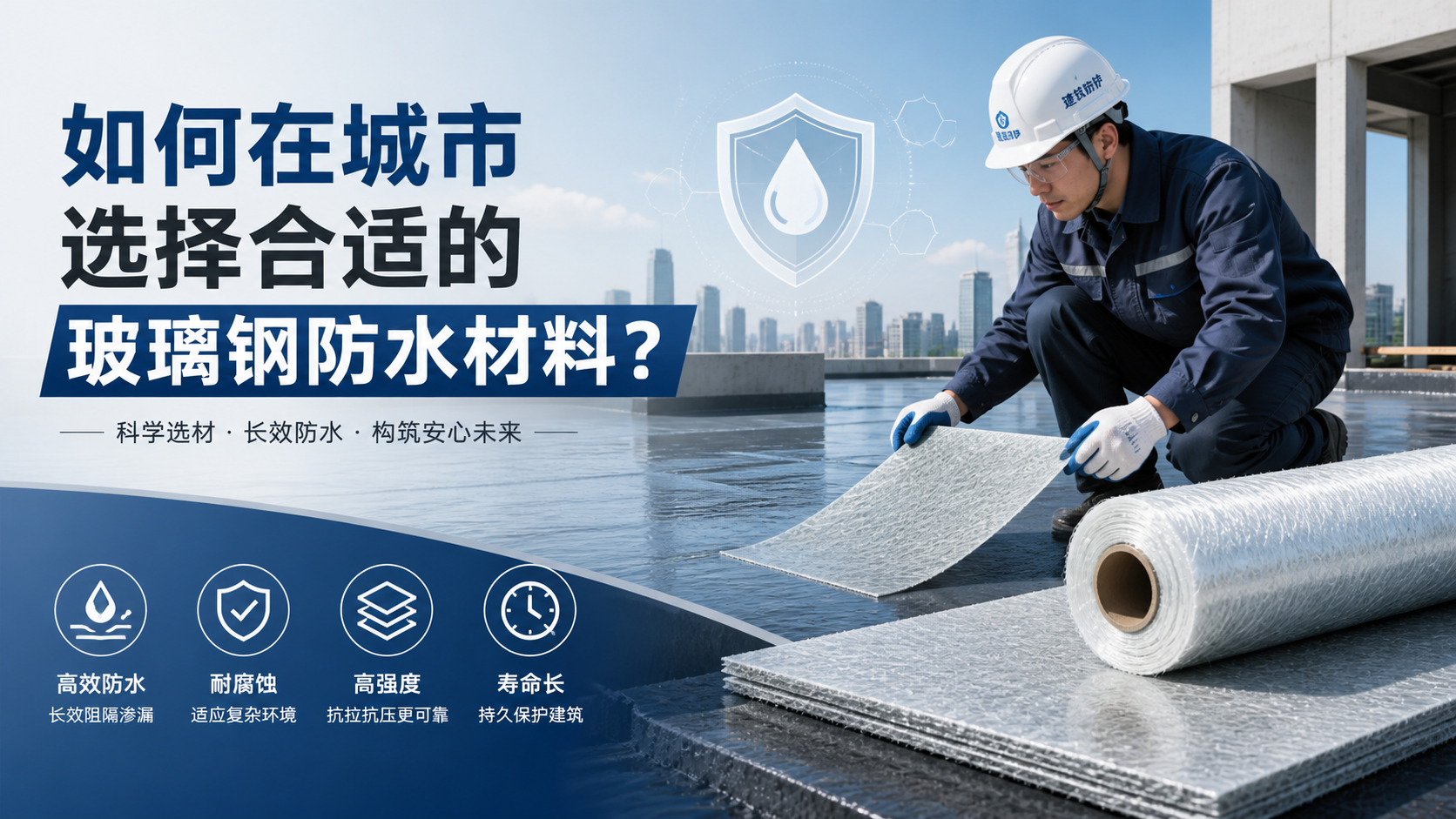 如何在济源选择合适的玻璃钢防水材料?